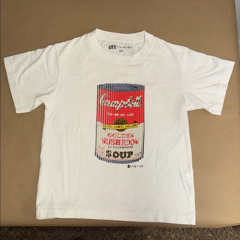 🎨 Uniqlo x Andy Warhol “Campbell’s Soup” Kids Tee